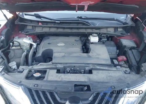 2015 Nissan Murano Sl from USA, damaged, VIN 5N1AZ2MH6FN289916